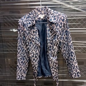 Isabella womens print suit jacet